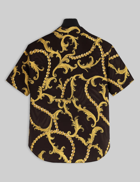 Cheetah Design | Men's Half Sleeve Cotton Shirt - Stylish & Comfortable Casual Wear